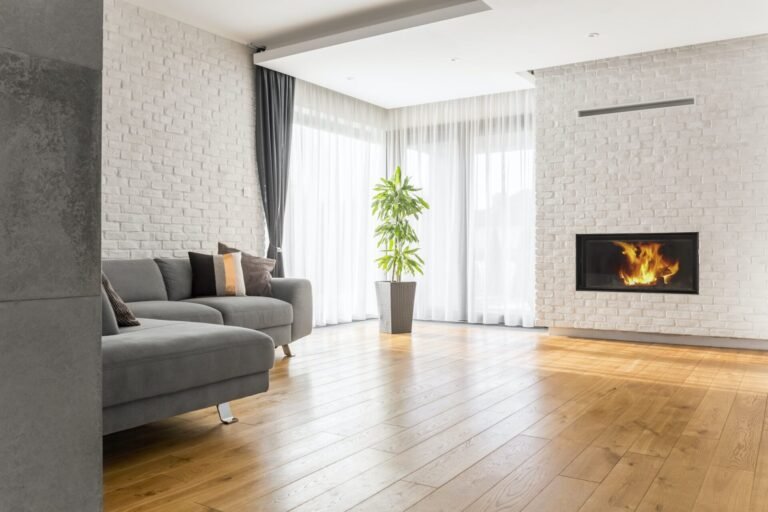 living room with wood flooring 1